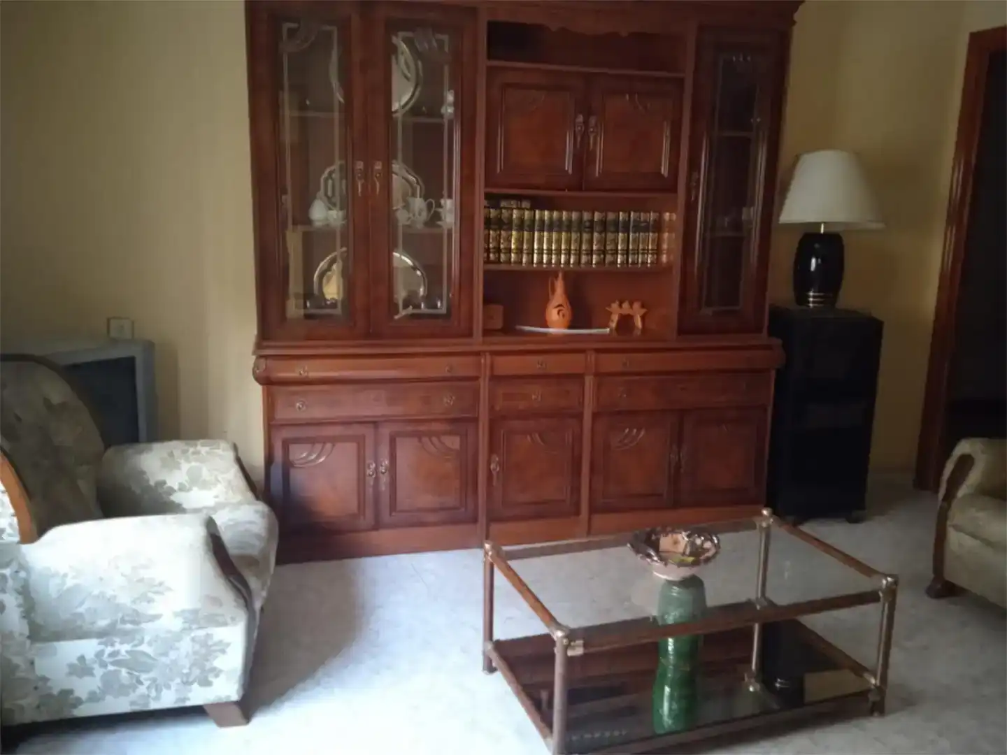 Sala de estar de Casa adosada en venta en Logrosán