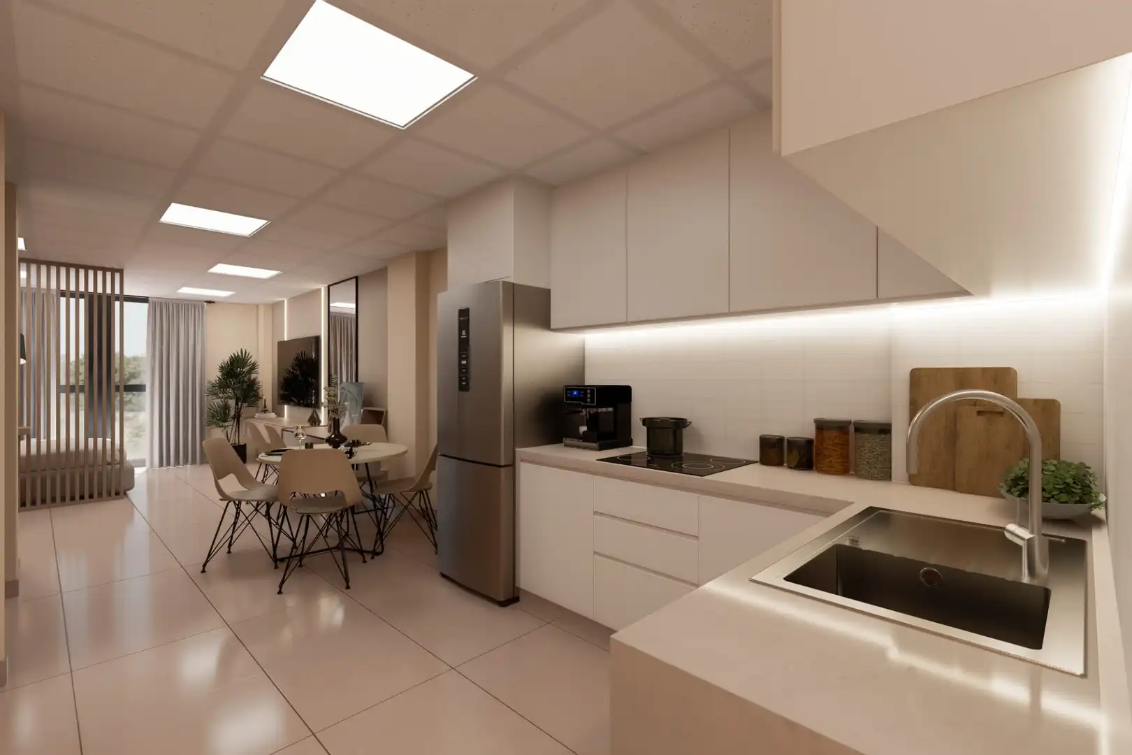 Kitchen of Flat for sale in Las Palmas de Gran Canaria  with Air Conditioner