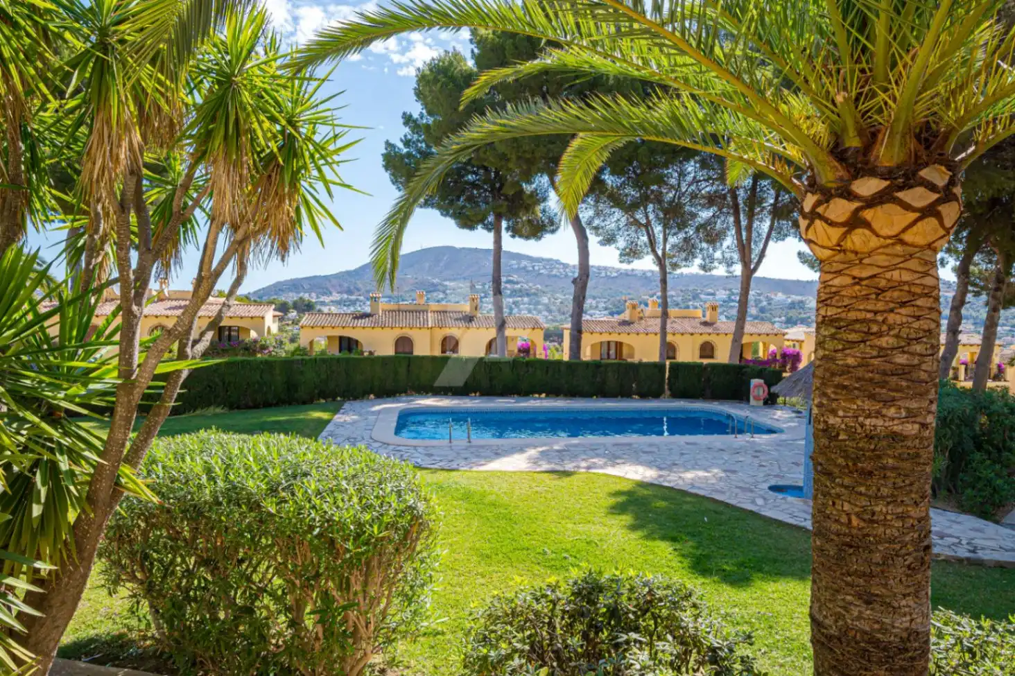 Jardí de Apartament en venda en Moraira amb Aire condicionat, Calefacció i Jardí privat