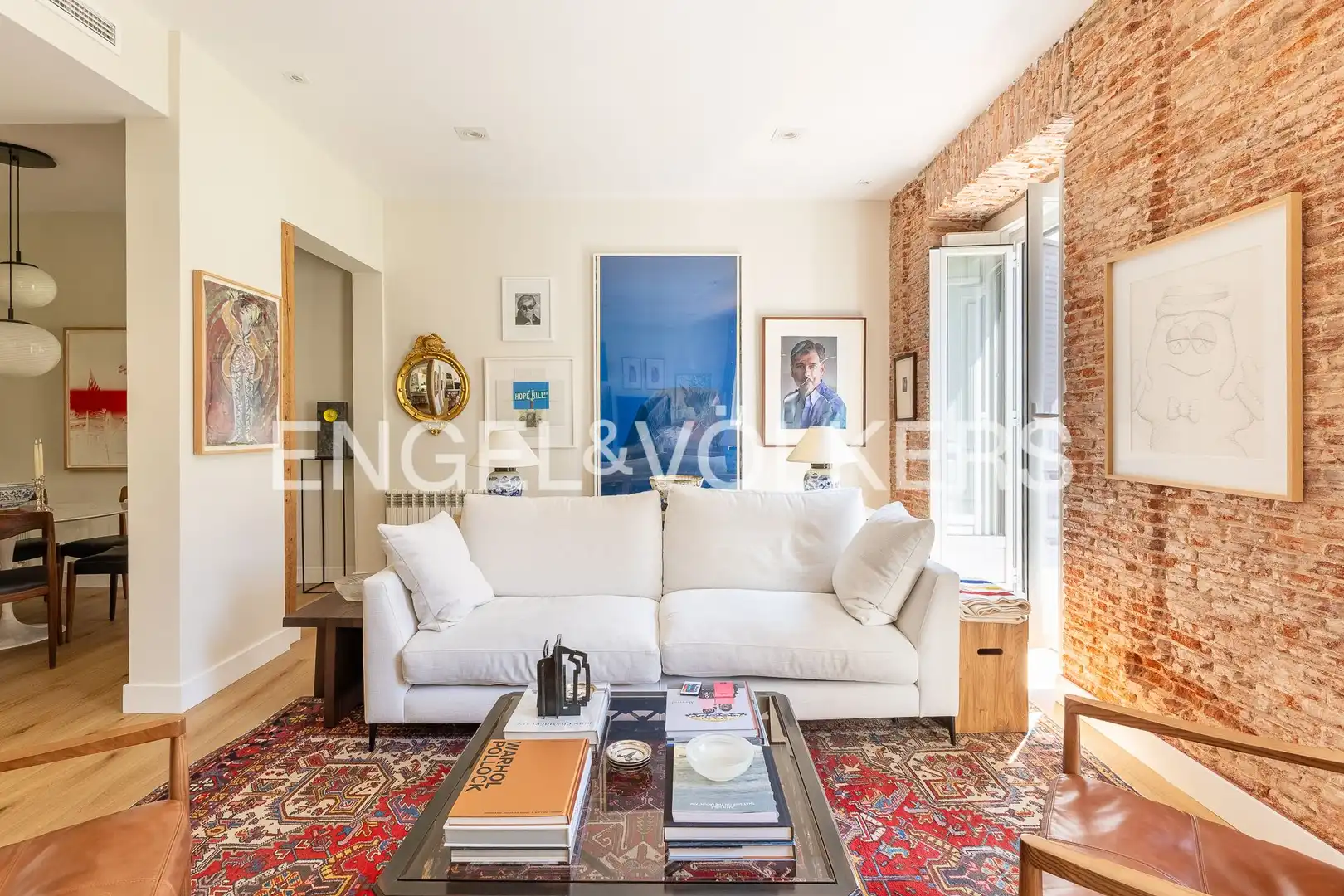Sala de estar de Piso en venta en Madrid con Aire acondicionado, Calefacción y Balcón