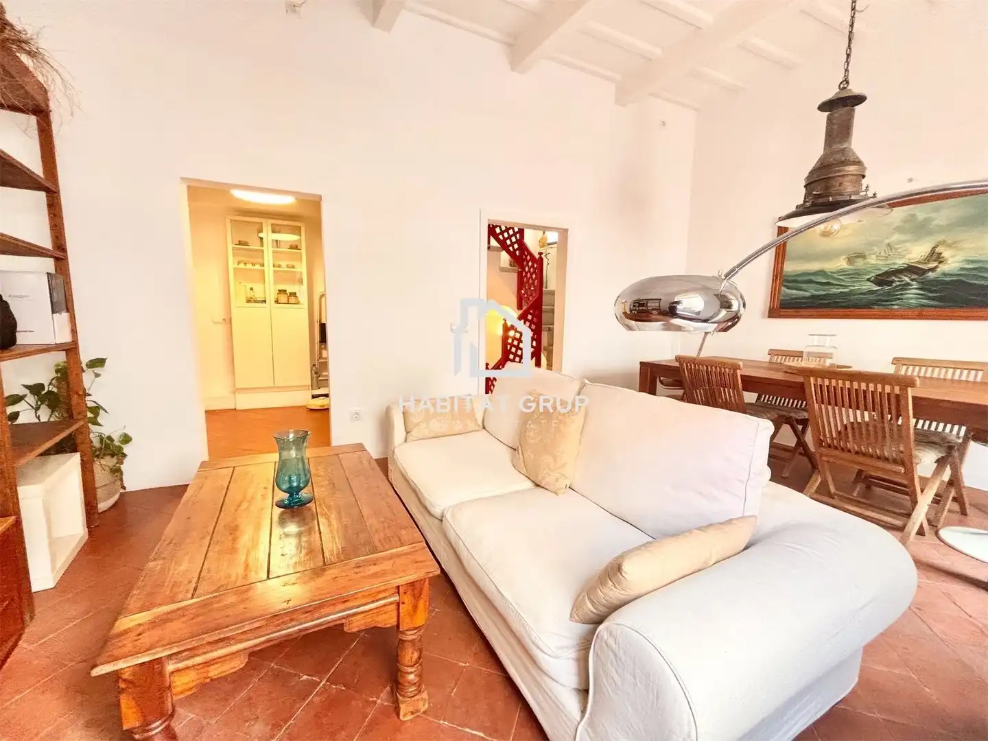 Sala de estar de Casa o chalet en venta en Maó - Mahón con Calefacción y Terraza