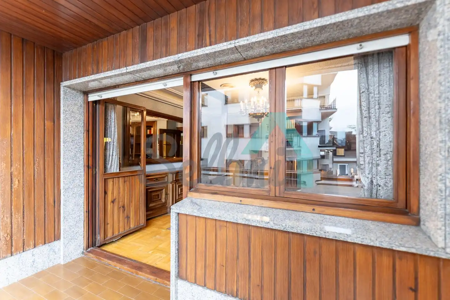 Exterior view of Flat for sale in Oviedo   with Heating, Parquet flooring and Terrace