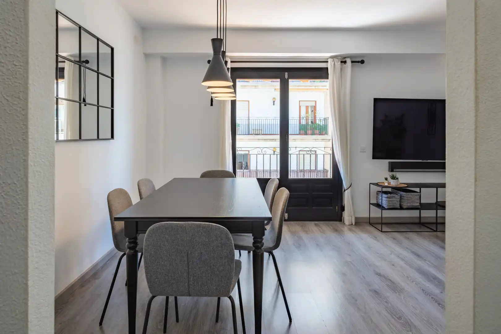Esszimmer von Wohnungen zum Verkauf in Jávea / Xàbia mit Klimaanlage und Balkon