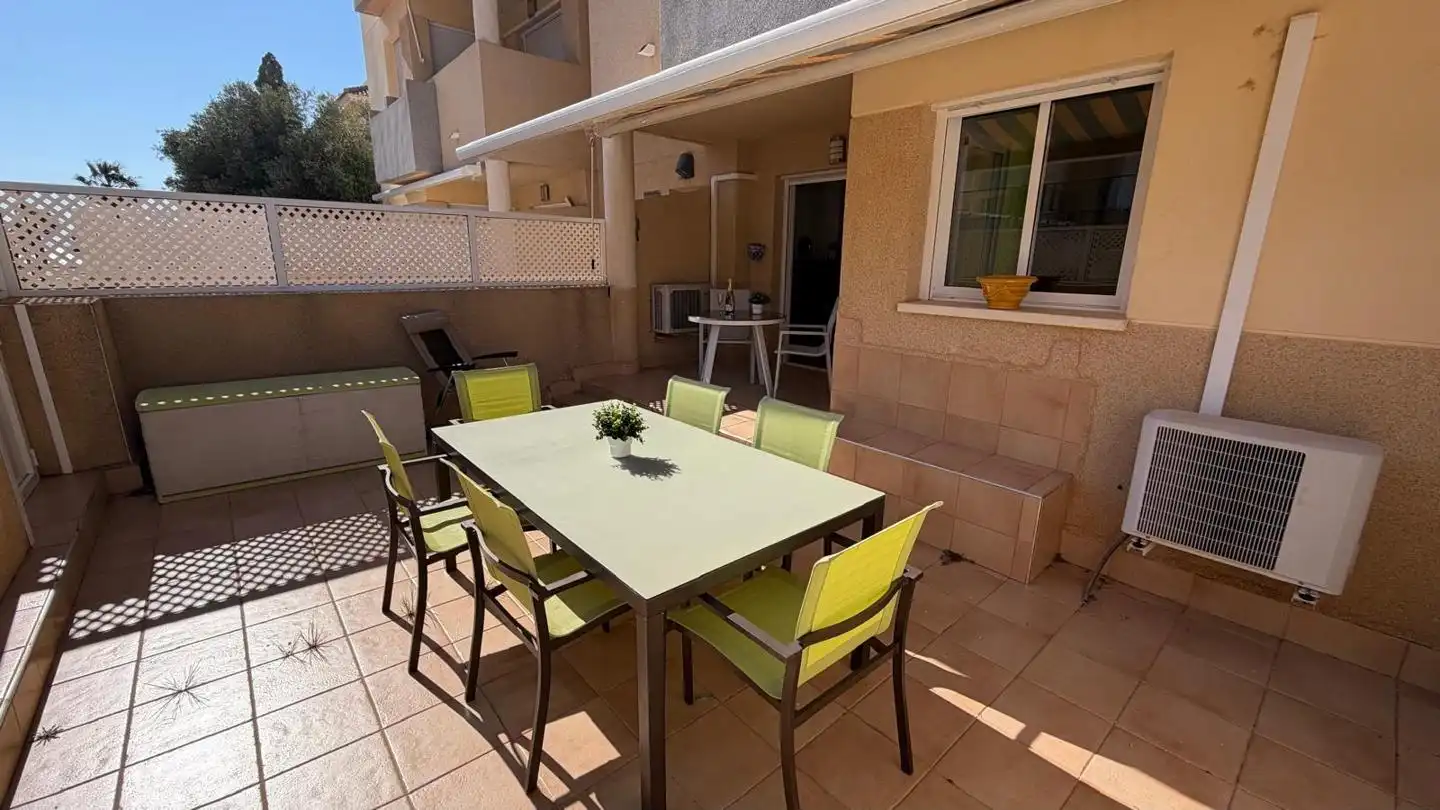 Terraza de Apartamento en venta en La Manga del Mar Menor con Aire acondicionado, Terraza y Trastero
