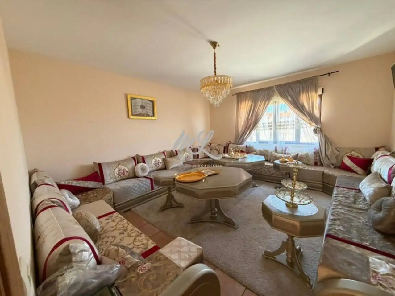 Wohnzimmer von Wohnung zum Verkauf in Navahermosa mit Heizung und Balkon