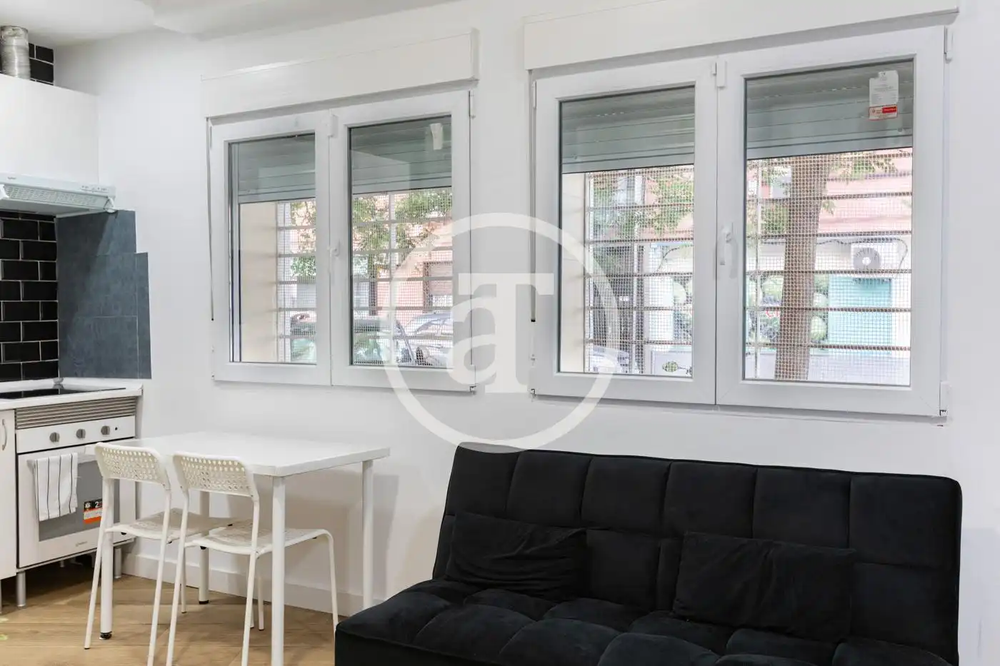 Habitación de Estudio de alquiler en Madrid con Aire acondicionado, Calefacción y Amueblado