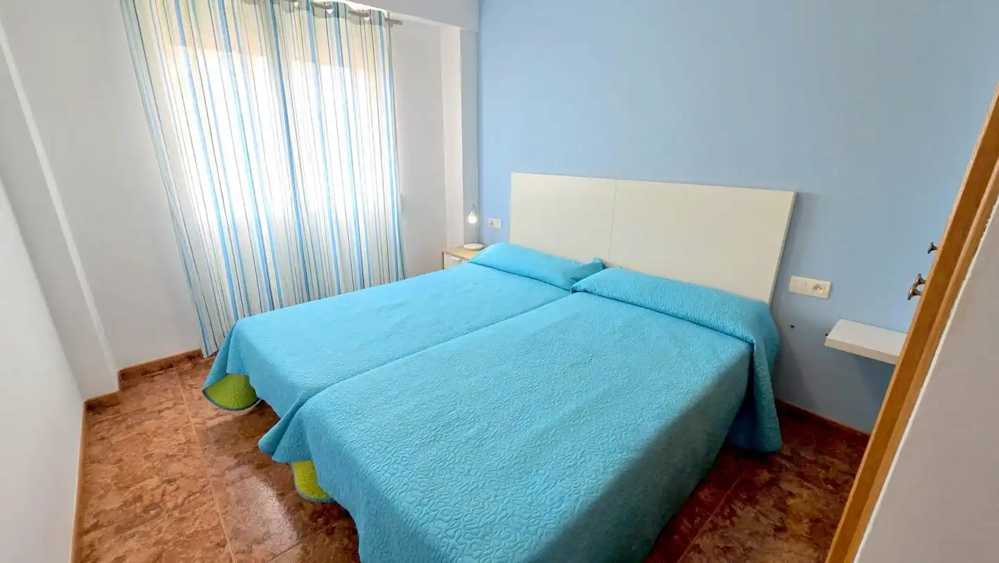 Bedroom of Apartments for rent in Gandia  with Air Conditioner, Terrace and Storage room