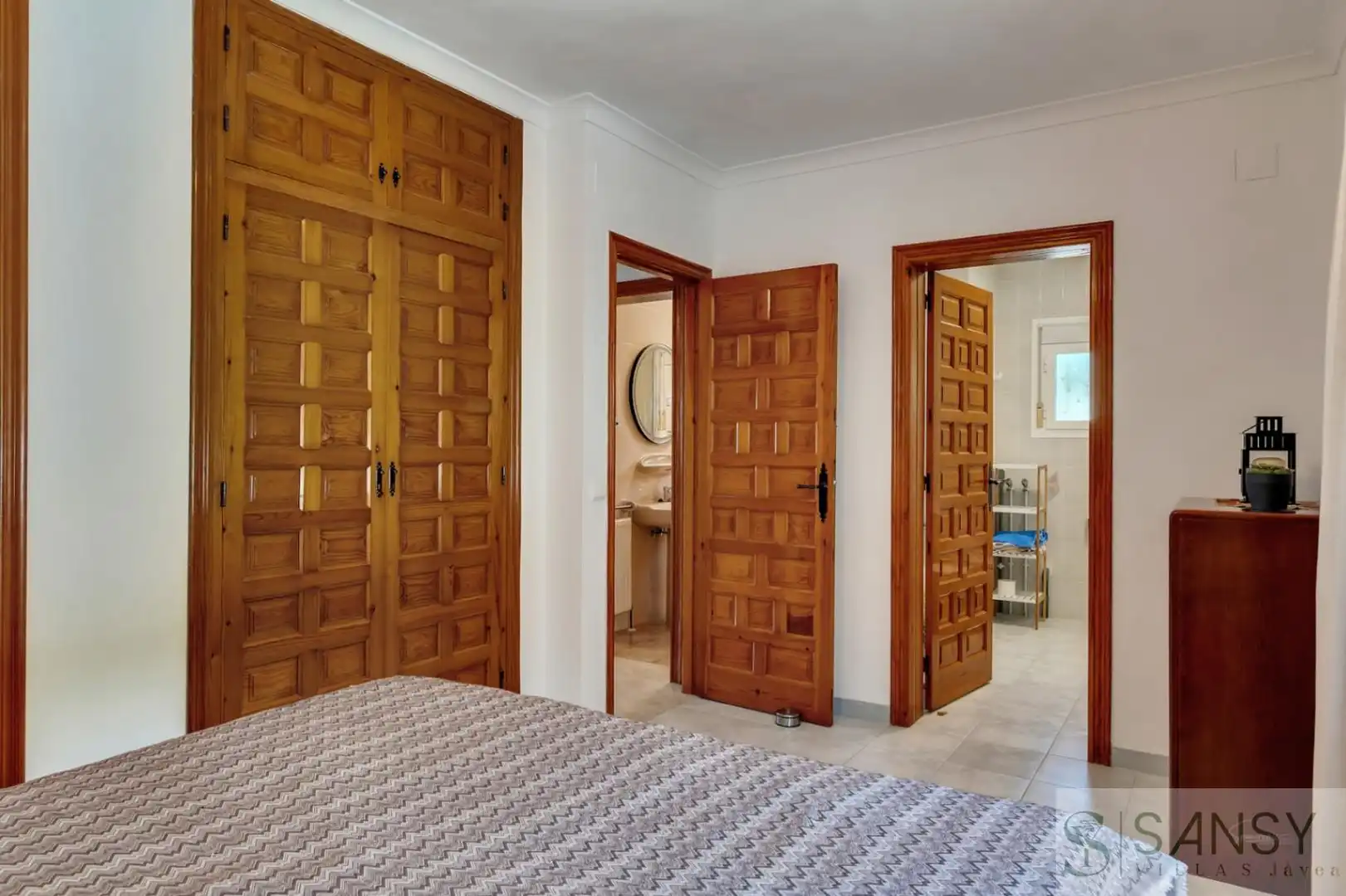Bedroom of Houses for sale in Jávea / Xàbia  with Air Conditioner, Terrace and Storage room
