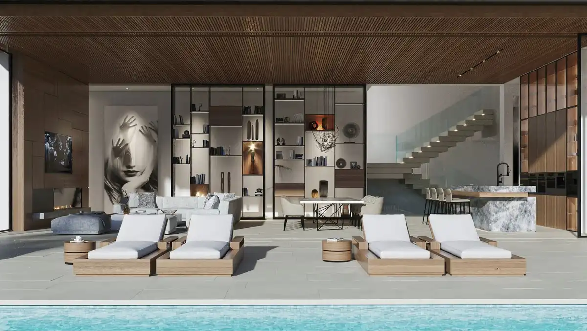 Terraza de Casa o chalet en venta en Benahavís con Aire acondicionado, Jardín privado y Terraza