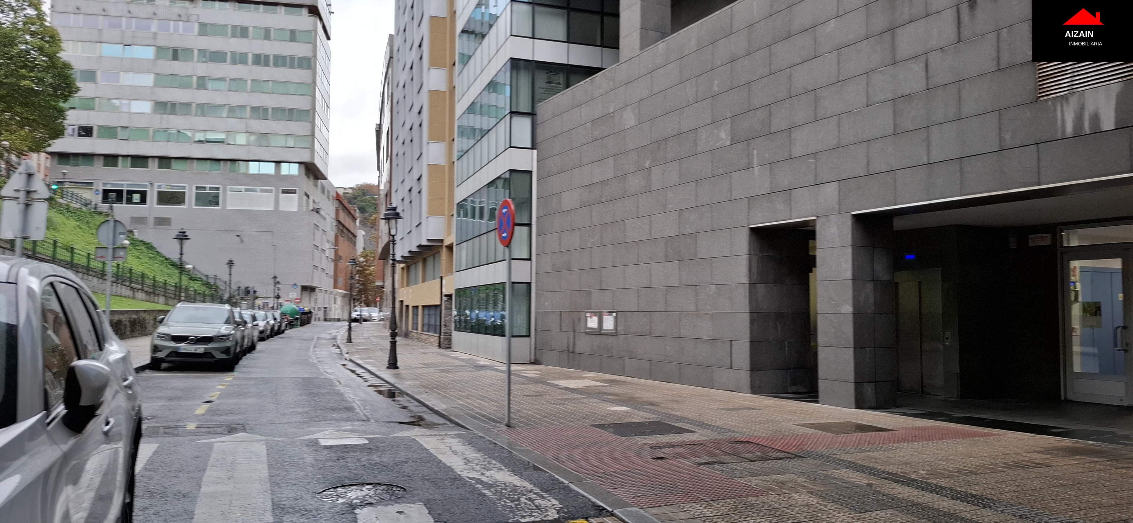 Vista exterior de Garaje en venta en Bilbao 