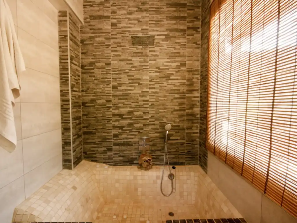 Badezimmer von Country house zur Miete in Tolox