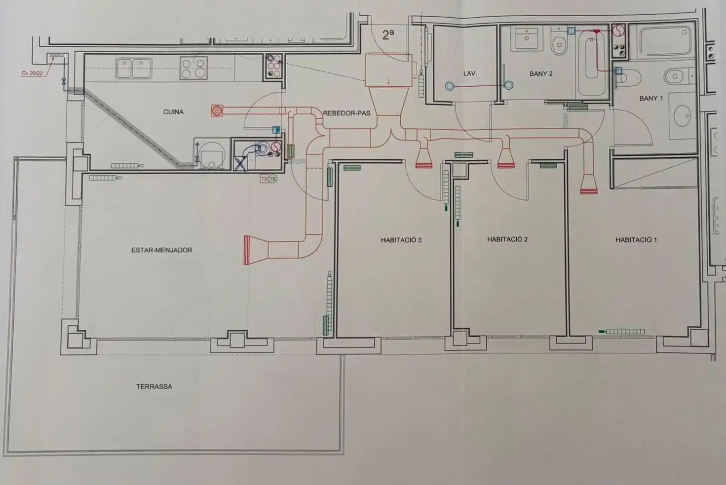 Flat for sale in Sant Cugat del Vallès  with Air Conditioner, Heating and Parquet flooring