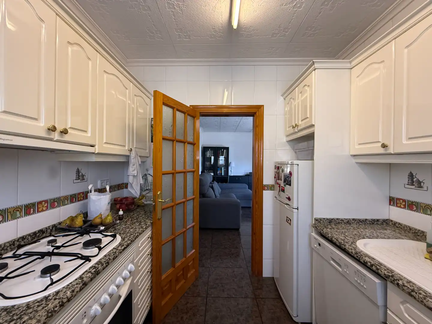 Cocina de Casa o chalet en venta en Mont-roig del Camp con Aire acondicionado, Calefacción y Jardín privado