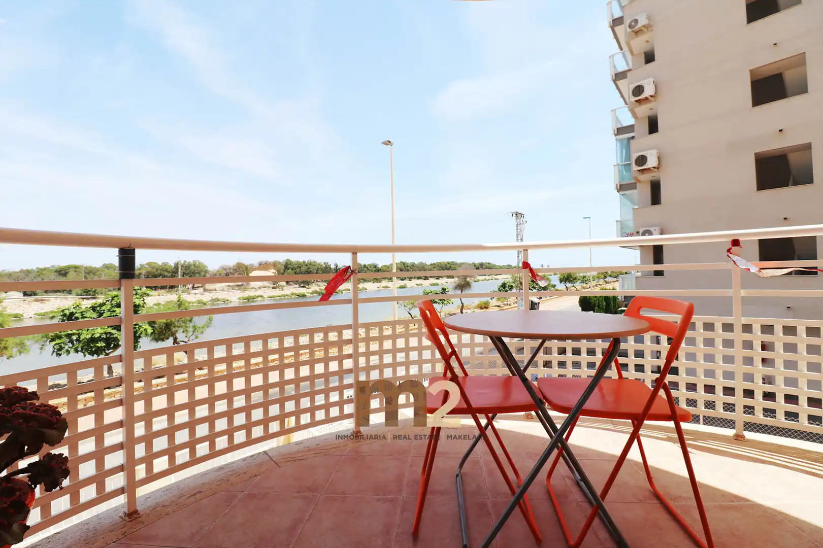 Terrasse von Wohnungen zum Verkauf in Guardamar del Segura mit Klimaanlage, Heizung und Terrasse