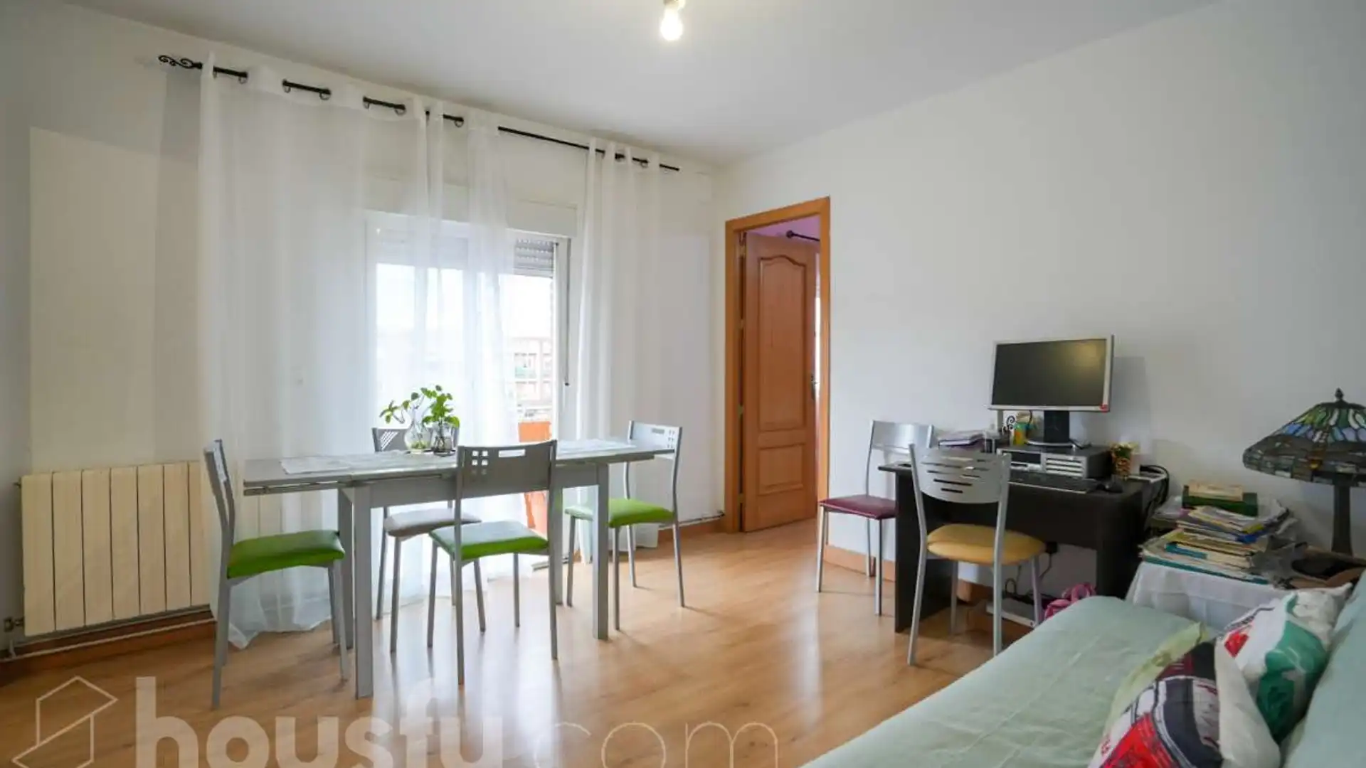 Bedroom of Flat for sale in  Madrid Capital  with Heating, Terrace and Balcony