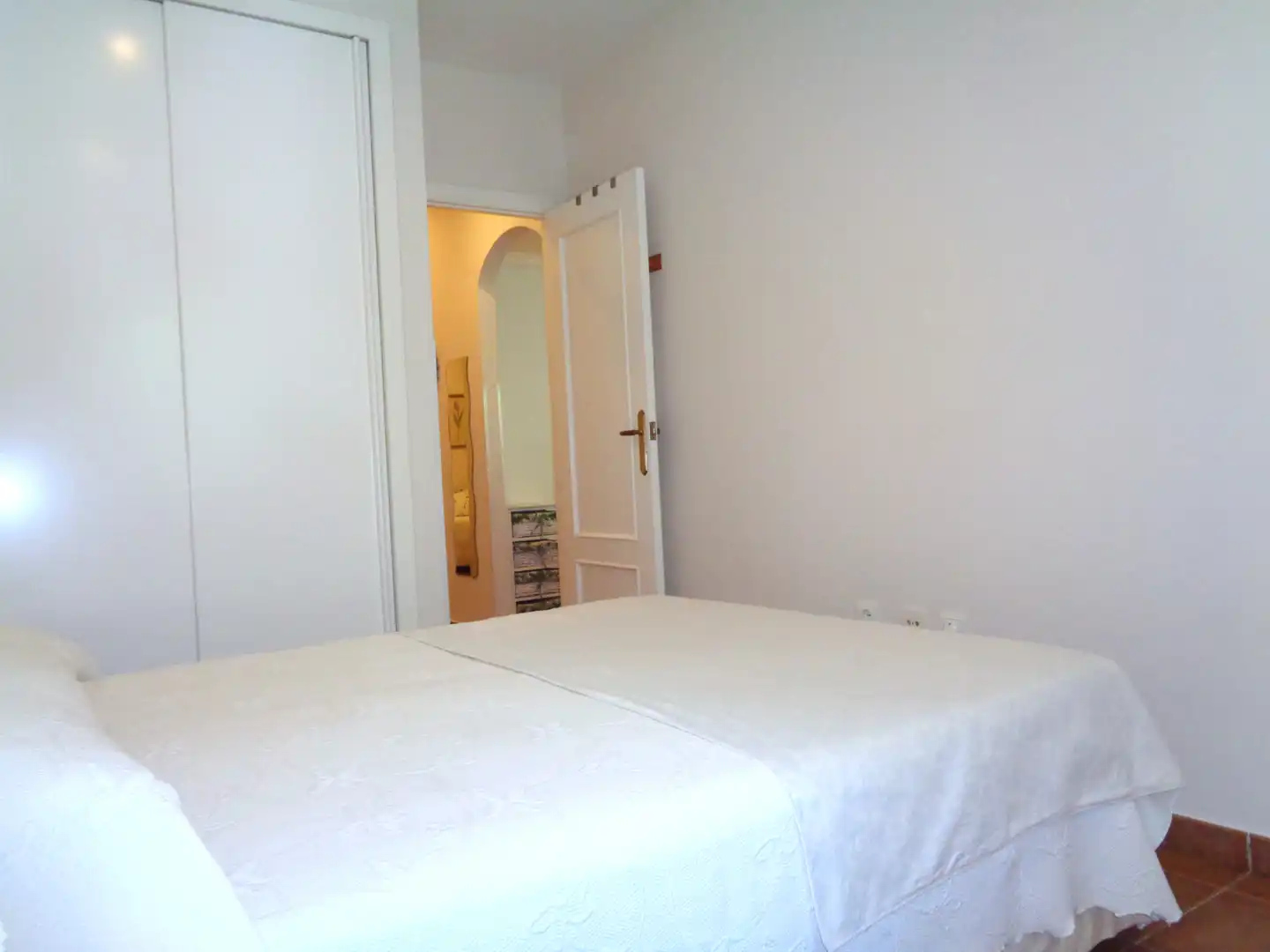 Habitación de Apartamento en venta en Islantilla con Aire acondicionado, Calefacción y Jardín privado