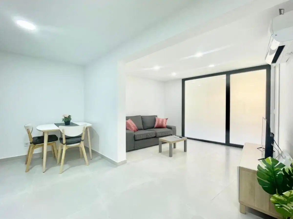 Living room of Apartments for rent in Barcelona  with Air Conditioner, Furnished and Oven