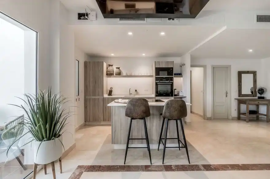 Cuina de Dúplex en venda en Marbella amb Aire condicionat, Terrassa i Moblat