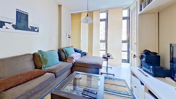 Sala d'estar de Pis en venda en A Coruña Capital  amb Calefacció, Traster i Internet