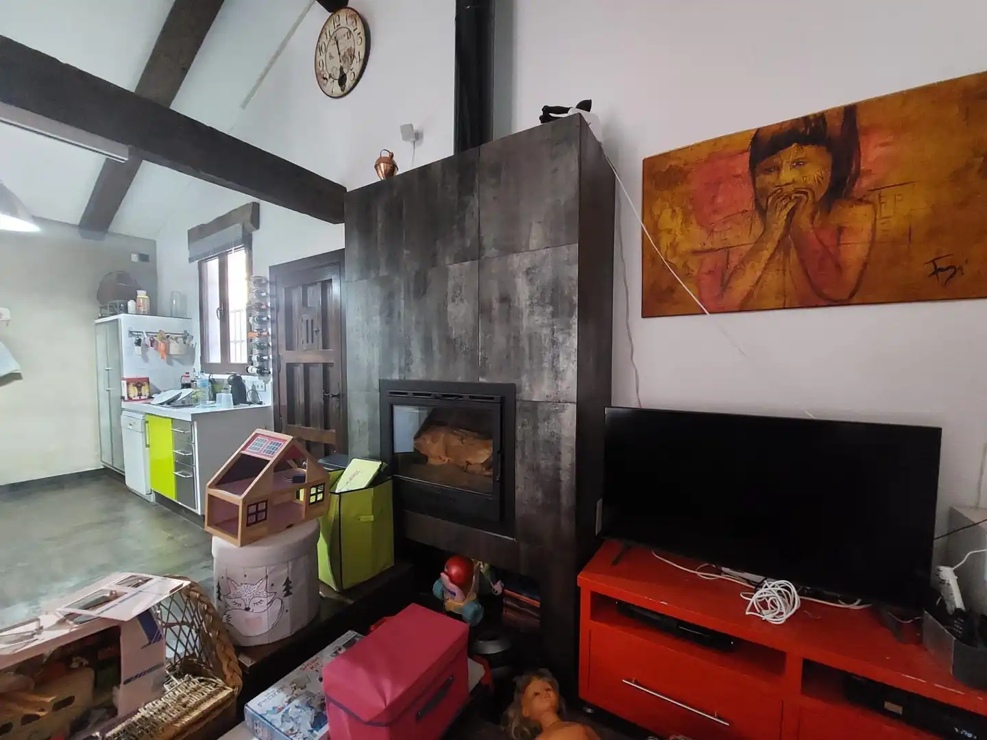 Living room of Country homes for sale in Murcia  with Air Conditioner, Heating and Private garden