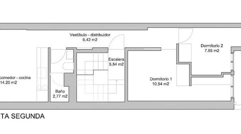 Foto 5 de Piso en venta en Rúa Sol, 88, Centro, Ferrol