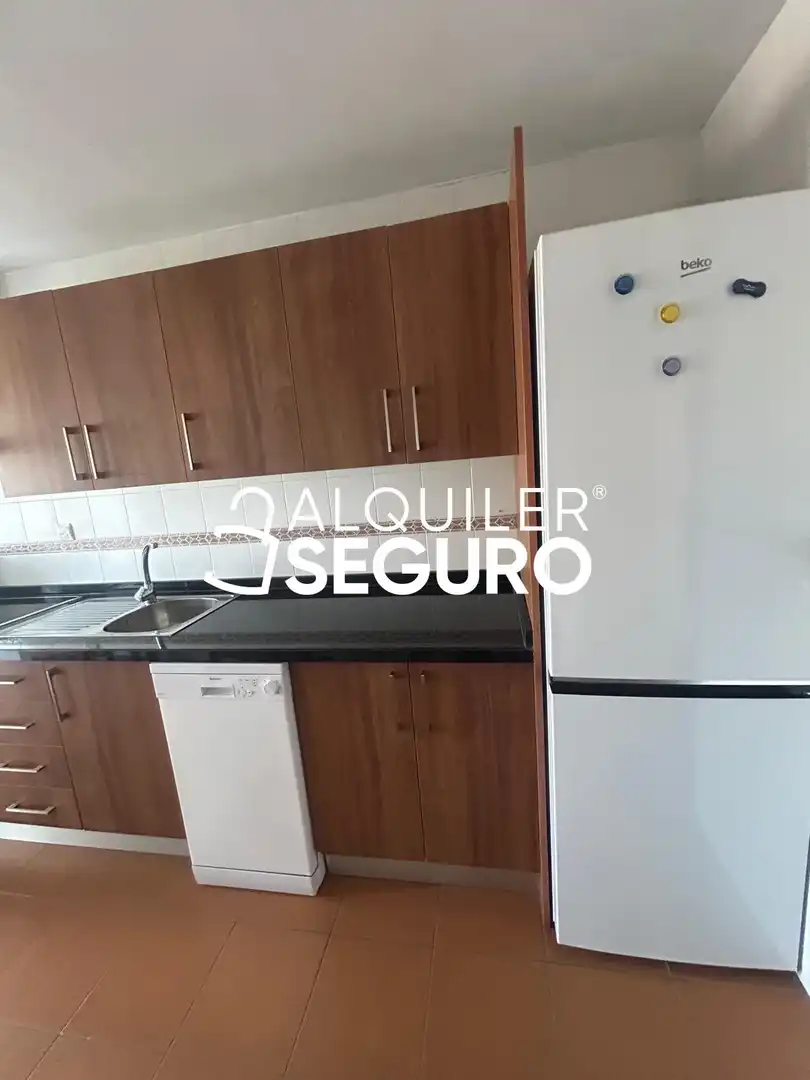 Kitchen of Flat for rent in Granada  with Air Conditioner and Furnished