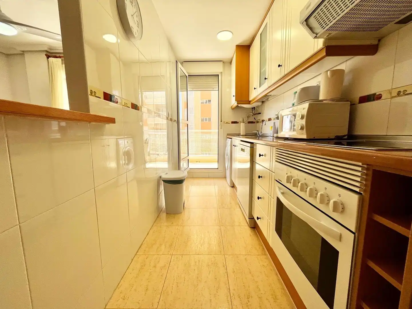Kitchen of Apartments for rent in La Manga del Mar Menor  with Heating, Terrace and Furnished