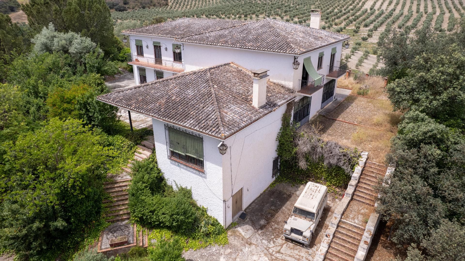Exterior view of Country house for sale in Pinos Puente  with Heating, Private garden and Terrace
