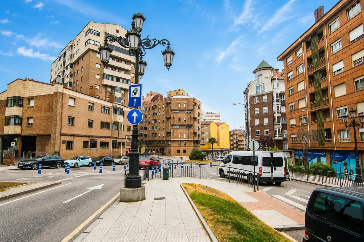 Exterior view of Flat for sale in Oviedo   with Heating, Parquet flooring and Terrace