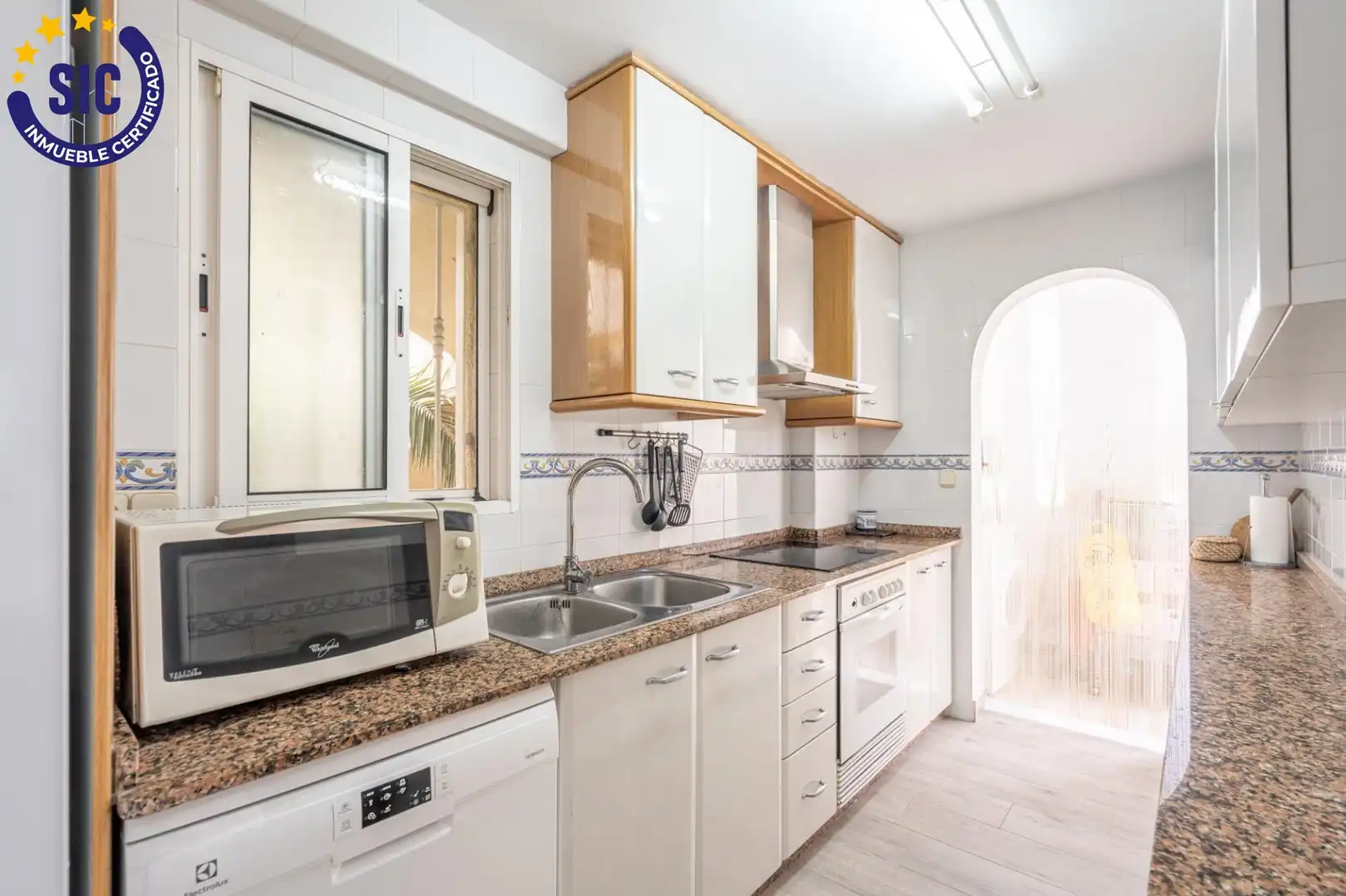 Kitchen of Apartments for sale in Valencia  with Air Conditioner, Heating and Private garden