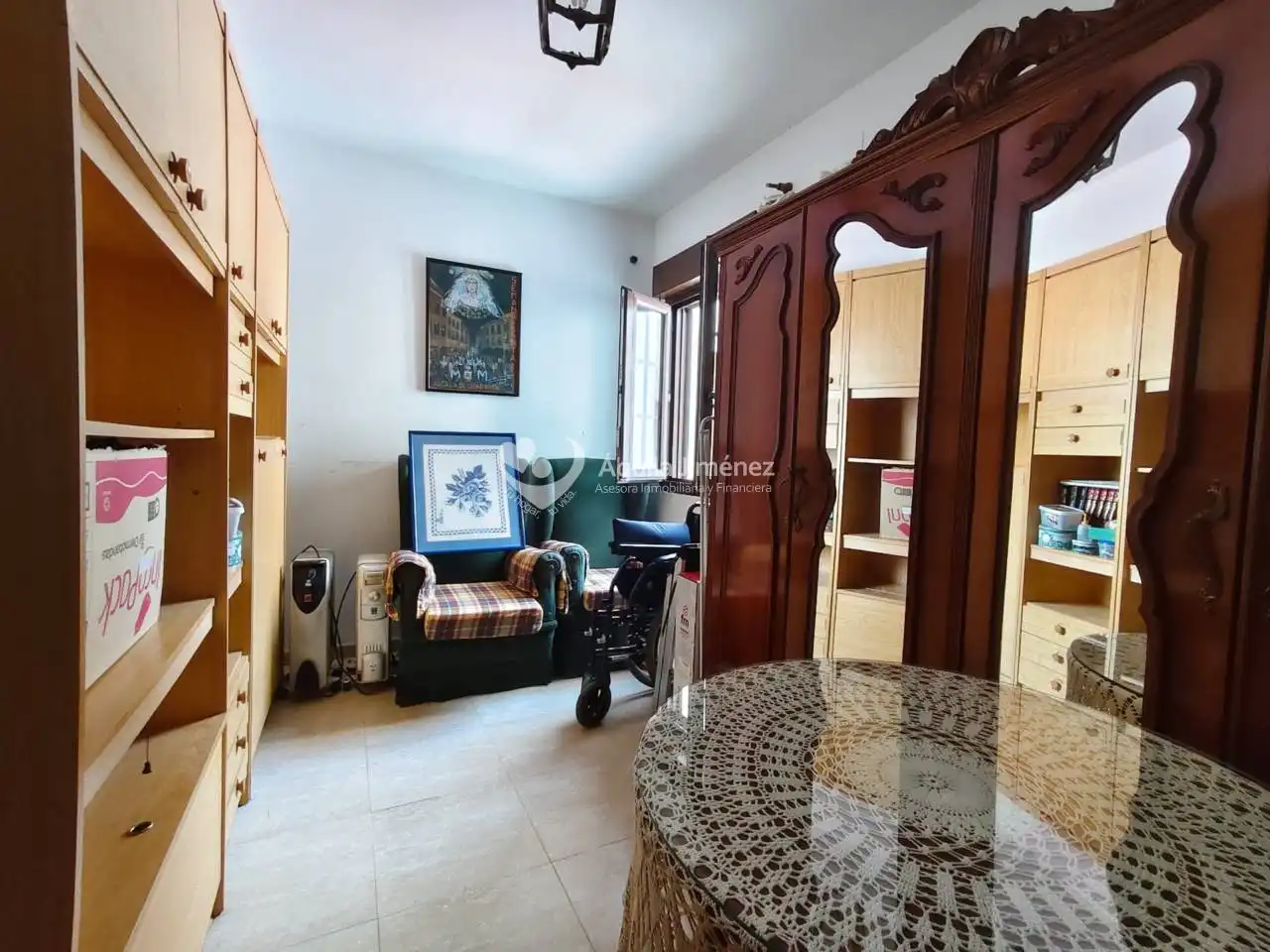 Balcony of Flat for sale in Alcalá de Guadaira  with Air Conditioner, Heating and Storage room