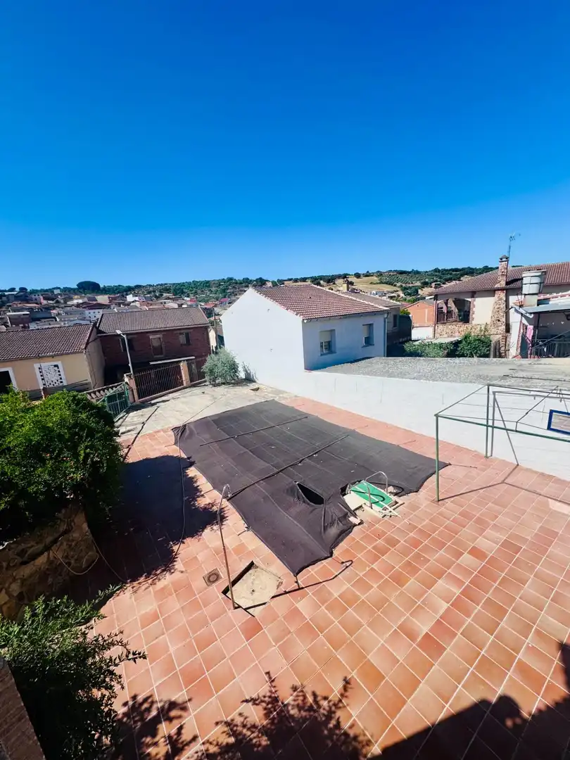Casa rústica amb terrassa en venda a Horcajo de los Montes, imagen 37