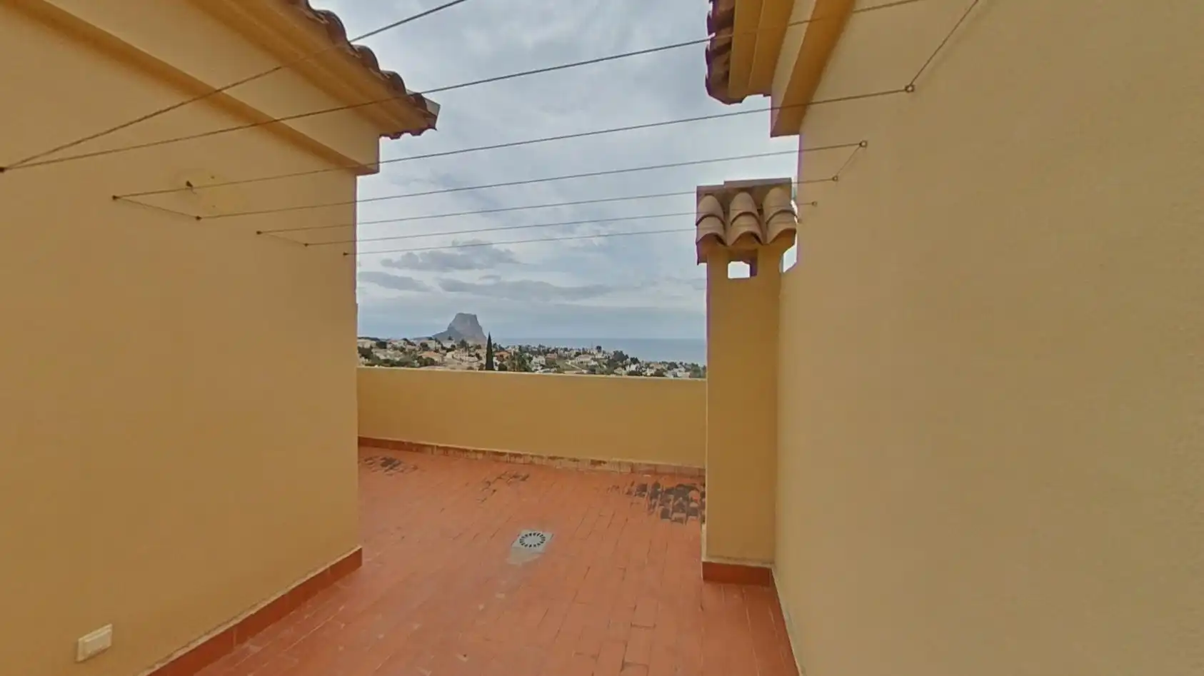 Terrassa de Casa adosada en venda en Calpe / Calp amb Piscina
