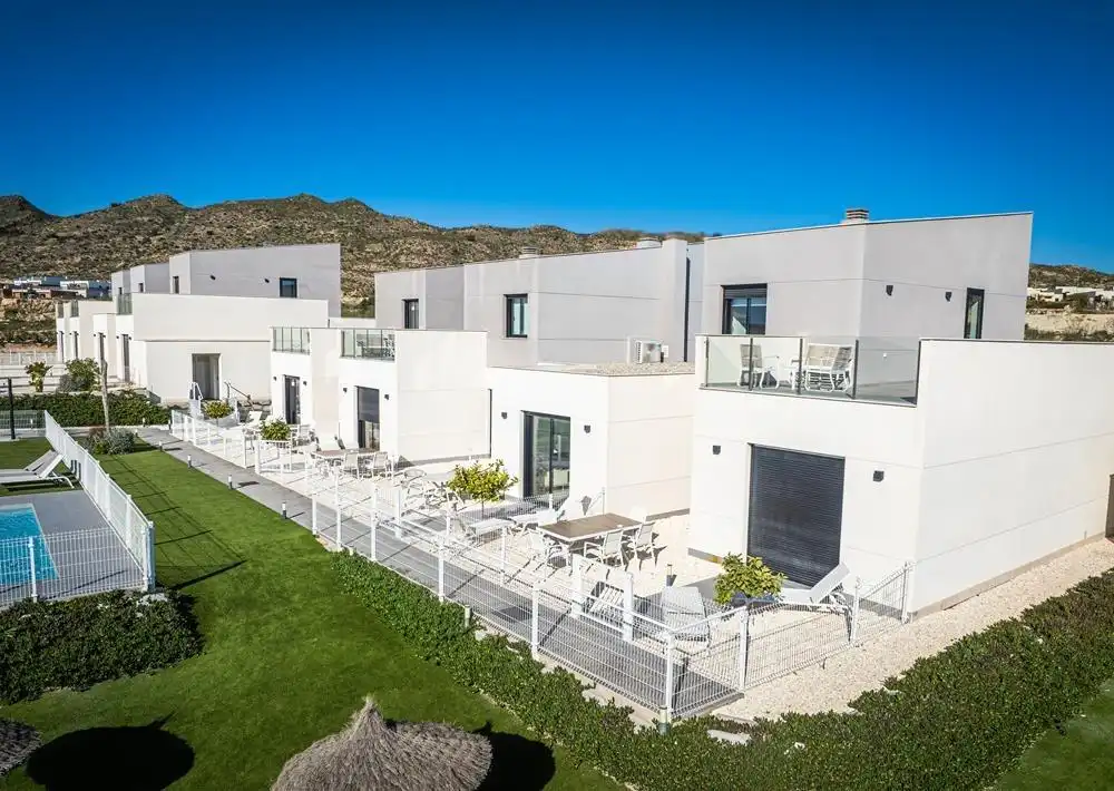 Terraza de Casa adosada en venta en Murcia con Aire acondicionado, Calefacción y Jardín privado