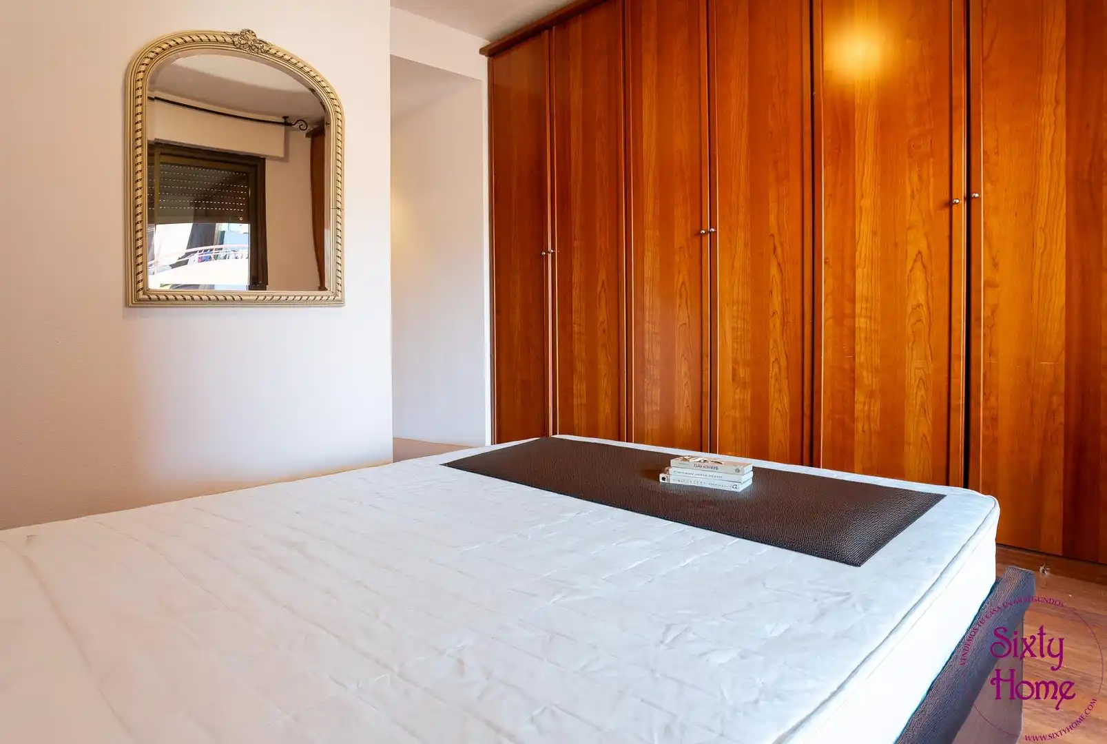 Bedroom of Flat for sale in Zaragoza  with Heating, Parquet flooring and Terrace