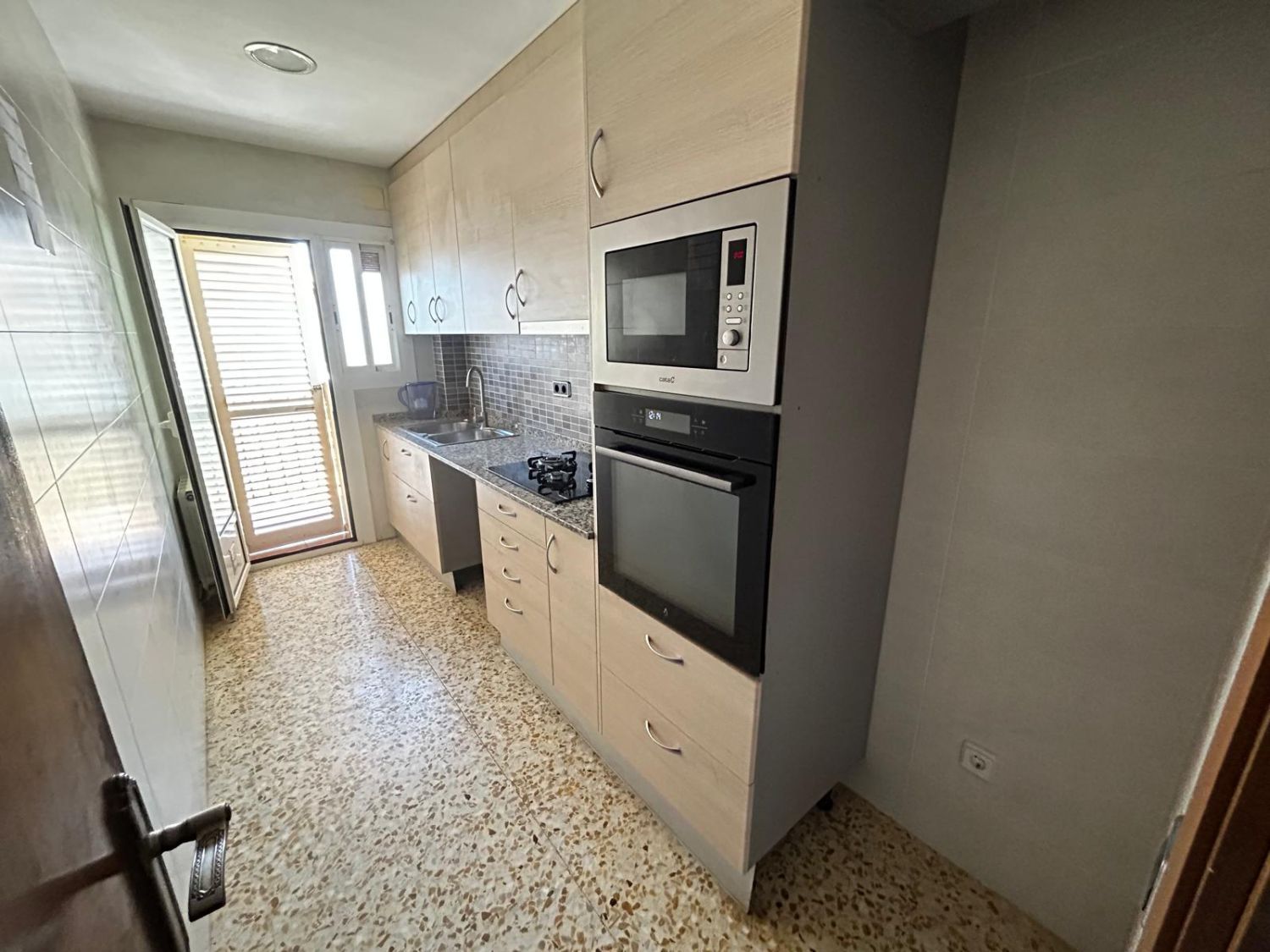 Kitchen of Flat for sale in Martorell  with Heating and Balcony