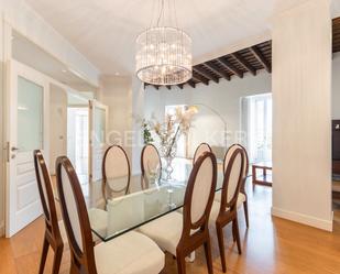 Dining room of Apartment for sale in  Valencia Capital  with Air Conditioner, Heating and Parquet flooring