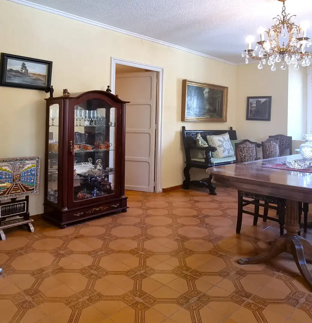 Dining room of Houses for sale in Guadalix de la Sierra  with Heating, Parquet flooring and Storage room