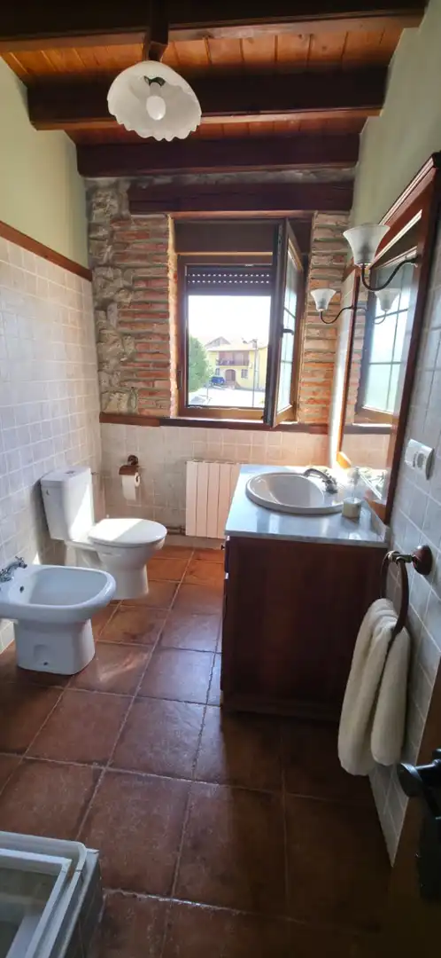 Baño de Casa o chalet en venta en Ribamontán al Mar con Calefacción, Jardín privado y Parquet