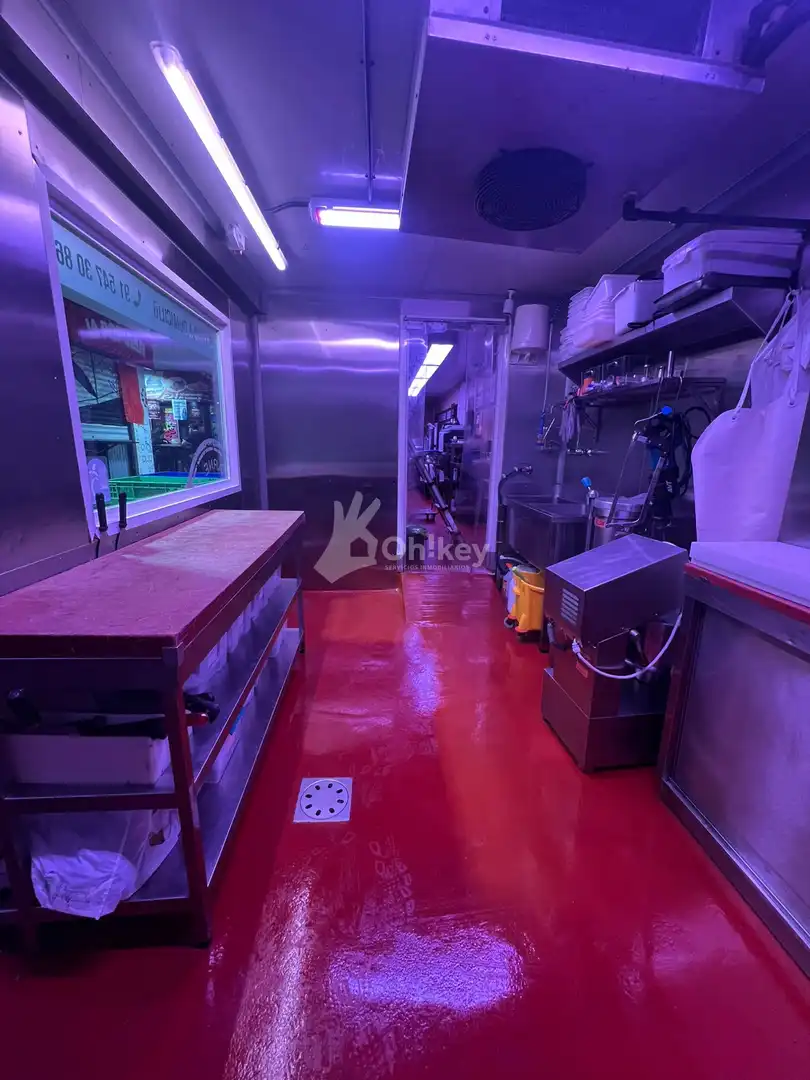 Cocina de Local en traspaso en Madrid con Aire acondicionado y Amueblado