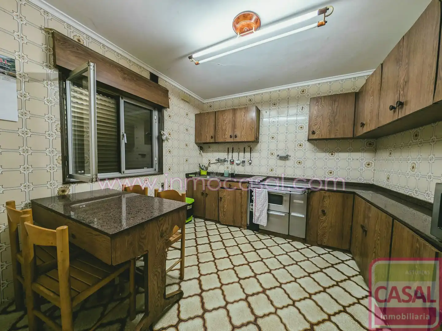 Küche von Haus oder Chalet zum Verkauf in Mieres (Asturias) mit Heizung, Terrasse und Abstellraum
