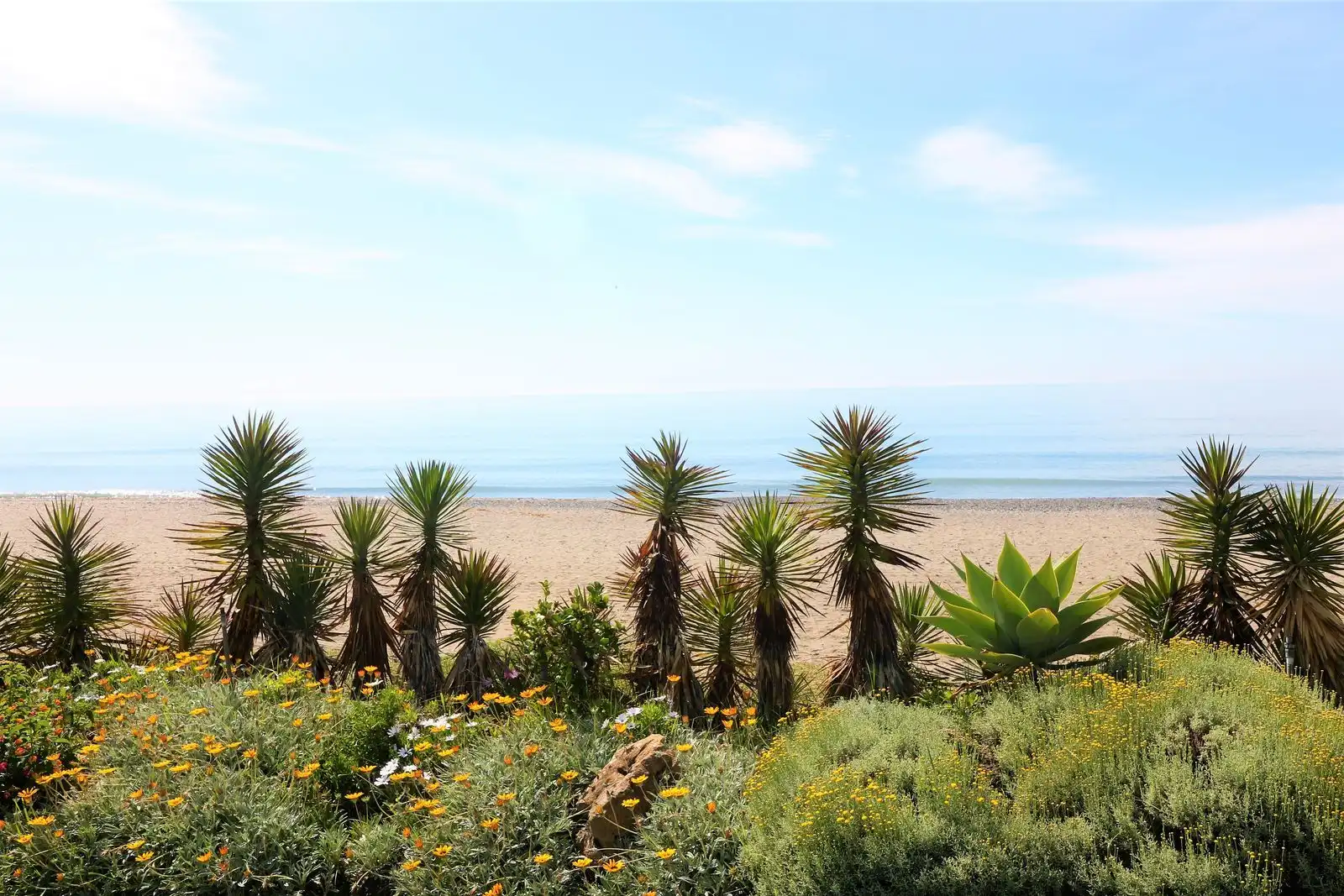 Jardín de Piso en venta en Estepona con Aire acondicionado, Terraza y Amueblado