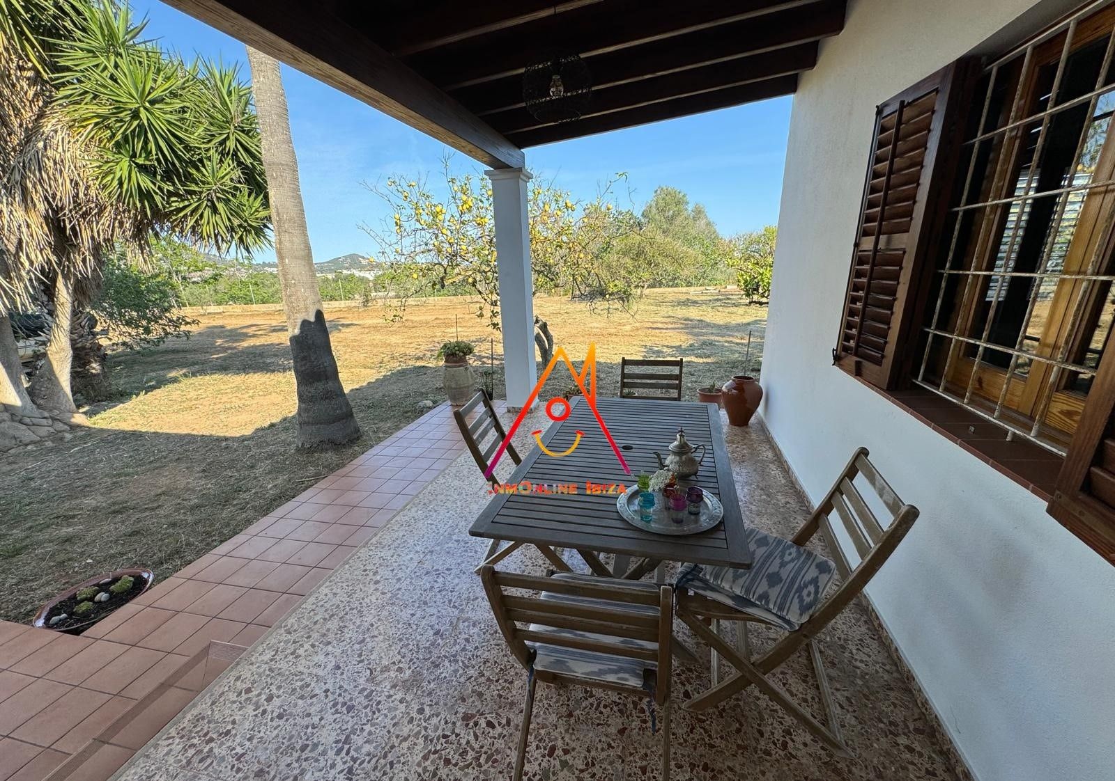 Garden of Country house to rent in Eivissa  with Private garden, Terrace and Furnished