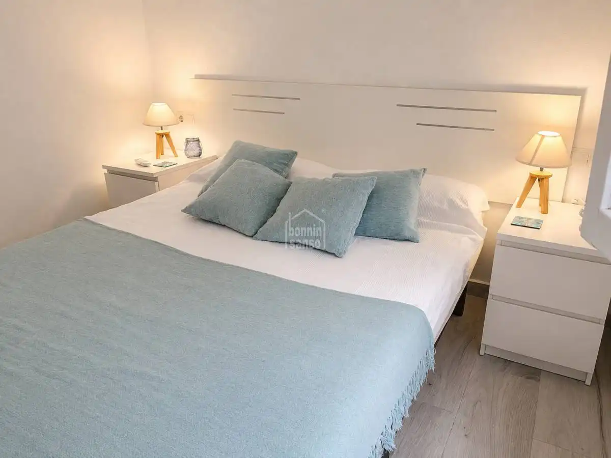 Dormitori de Apartament en venda en Sant Lluís amb Jardí privat, Terrassa i Moblat