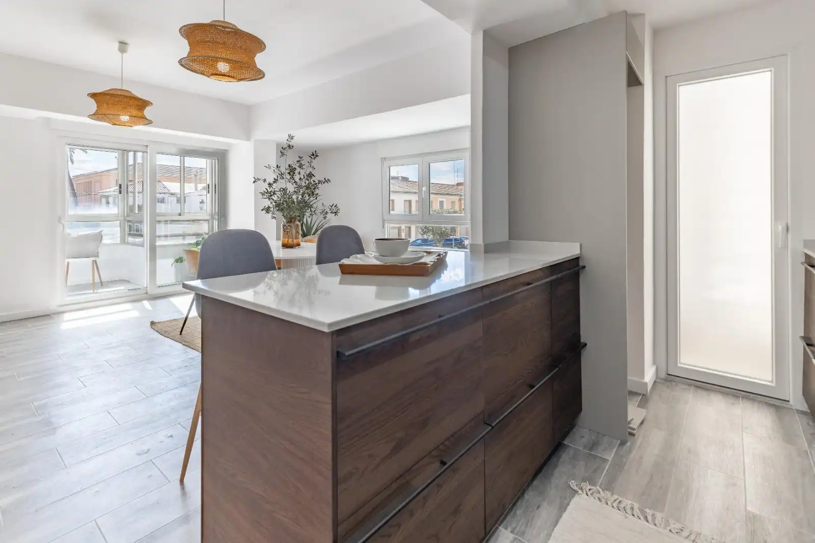 Kitchen of Flat for sale in Benifaió  with Parquet flooring and Balcony