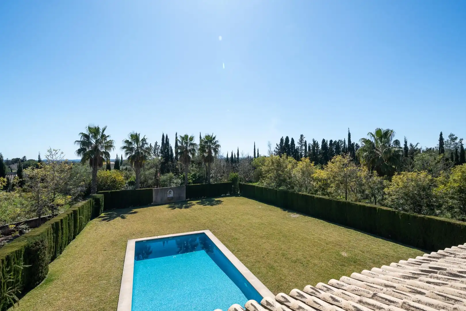 Jardín de Casa o chalet de alquiler en Binissalem con Aire acondicionado, Calefacción y Jardín privado