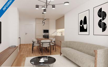 Living room of Flat for sale in  Madrid Capital  with Heating, Terrace and Balcony