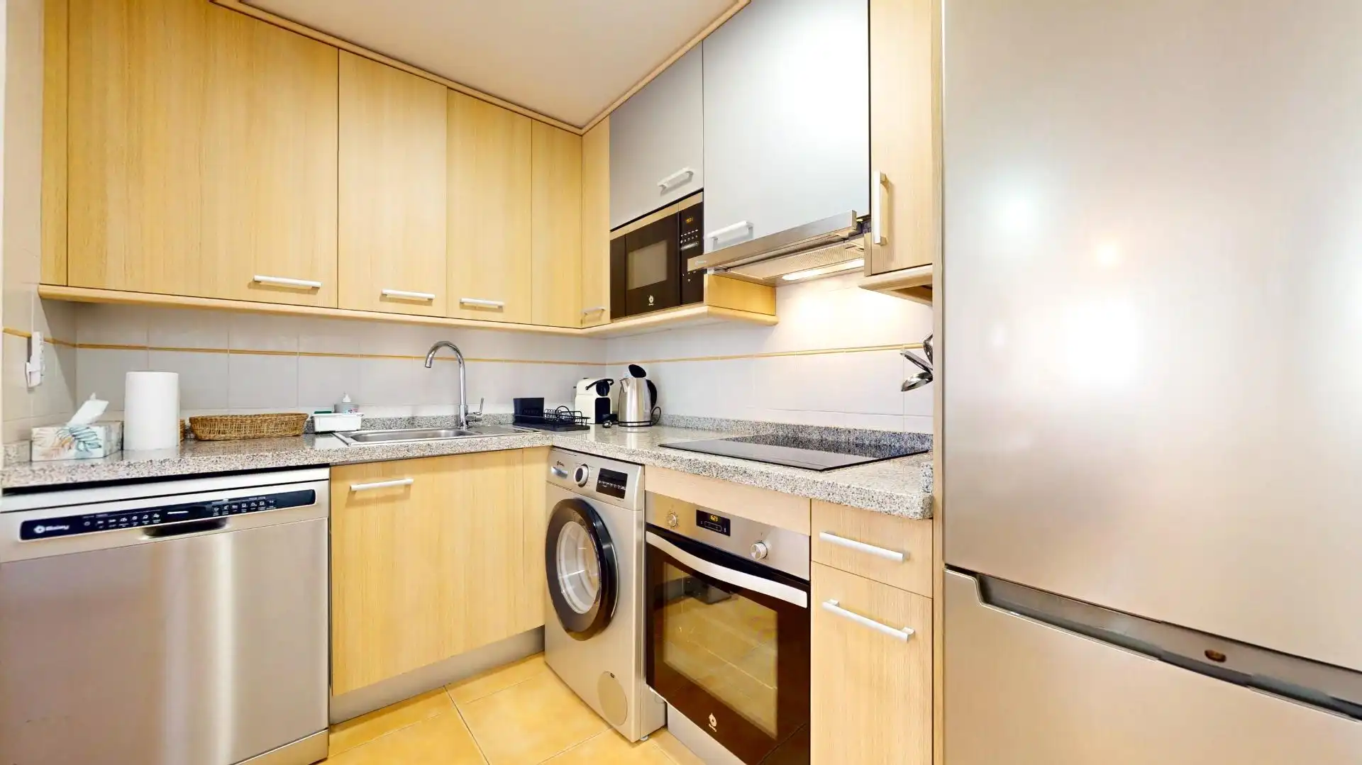 Cocina de Ático en venta en Mojácar con Aire acondicionado, Calefacción y Jardín privado