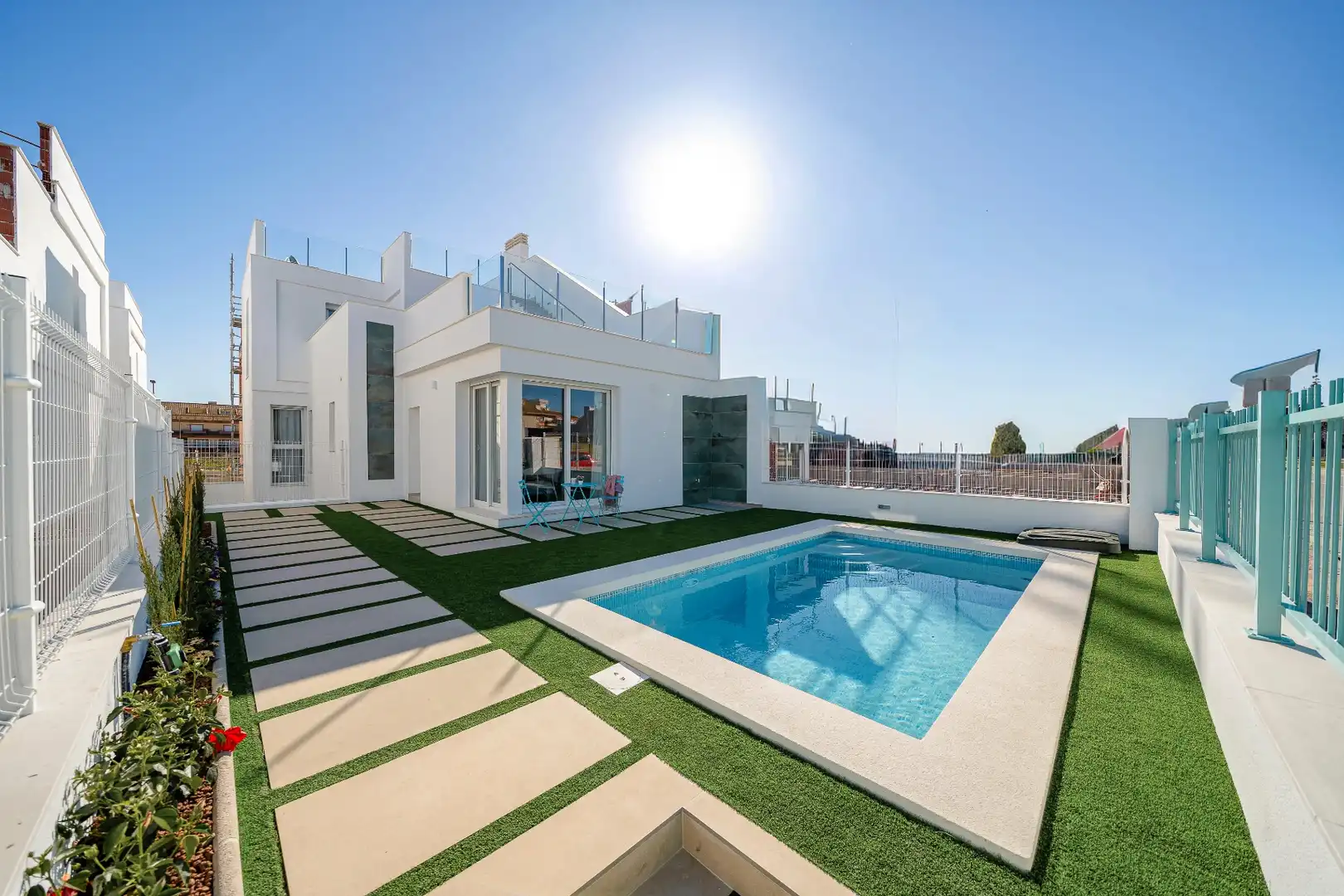 Casa a schiera con piscina in vendita a Las Lomas de Rame - Bahía Bella