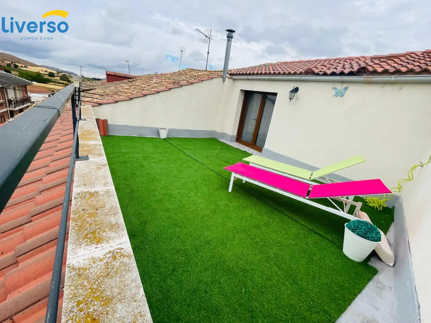Terraza de Casa o chalet en venta en Valdezate con Terraza, Trastero y Amueblado